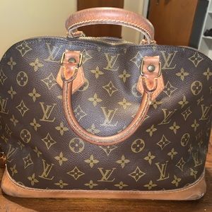 Louis Vuitton Monogram Canvas Alma PM Satchel